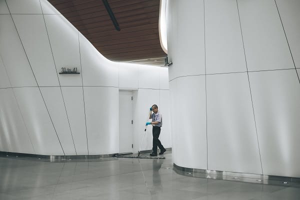 Professional cleaners